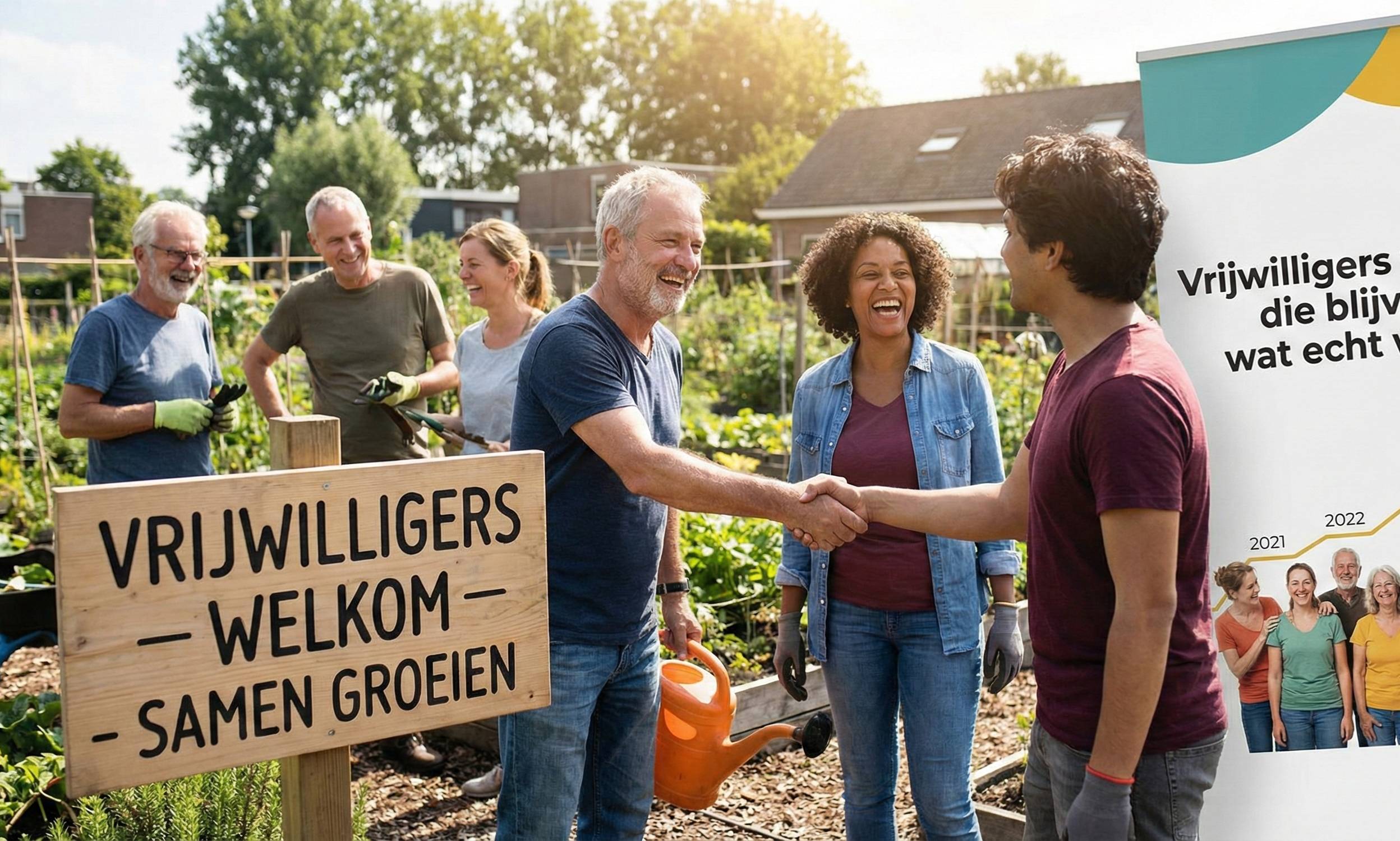 Vrijwilligers werven die blijven: wat echt werkt